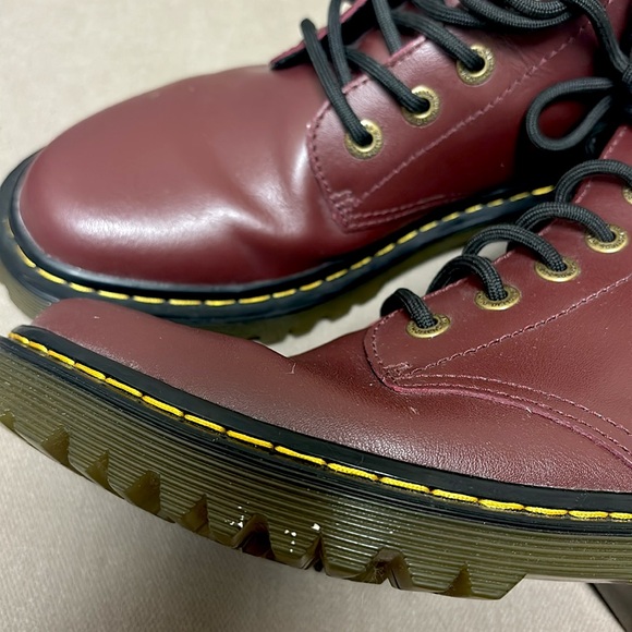 Dr. Martens Oxblood Luana Combat Boots Size 41 EU, 9 W, 8 M in EUC - Picture 7 of 11